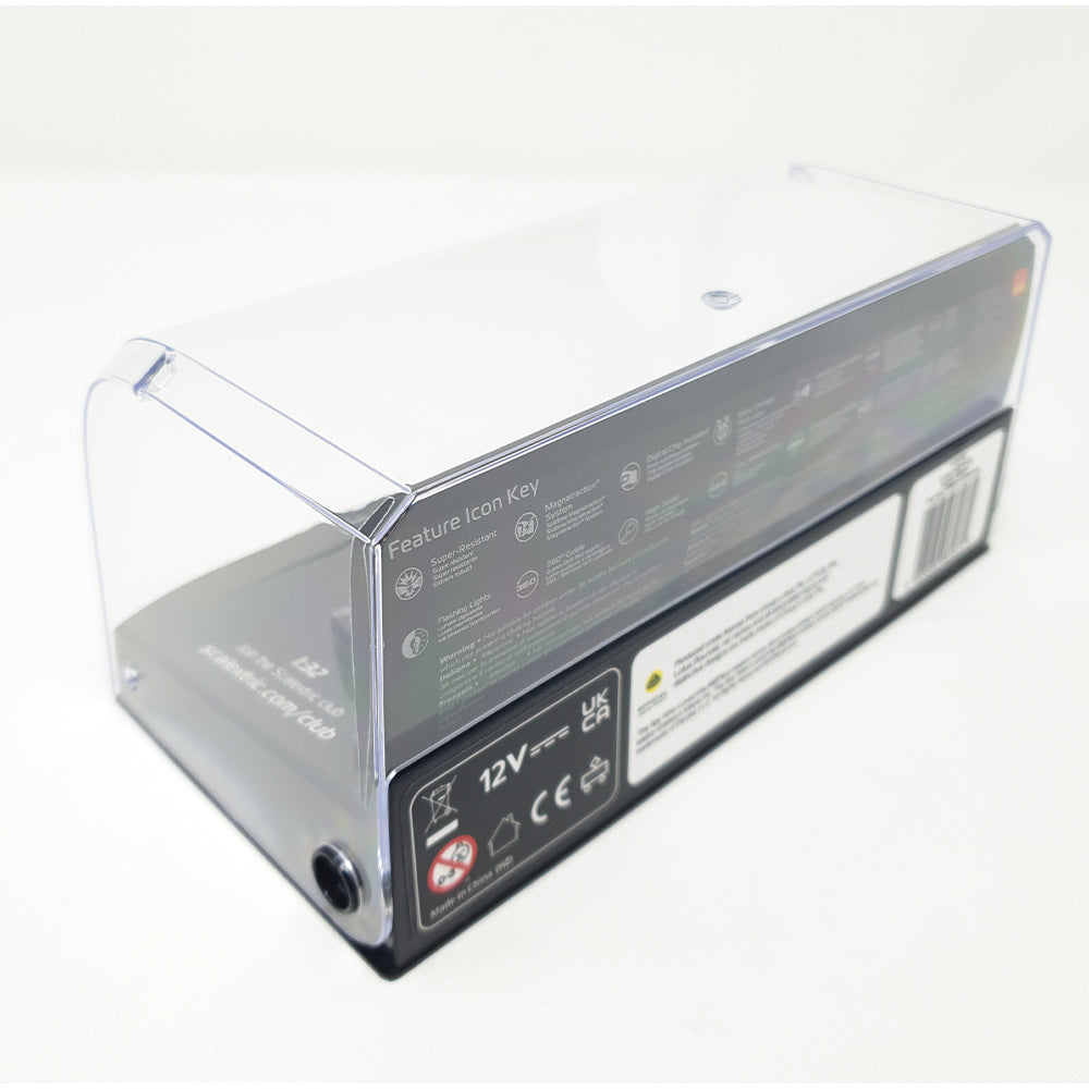 SCALEXTRIC Slot Car Crystal Display Case  - Black Base