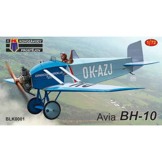 Kovozavody Prostejov BLK0001 Avia BH-10 'OK-AZJ' 1:72 Model Kit