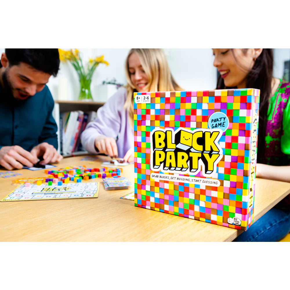 Block Party - Family Party Game - Age 8+ 2-6 Players - Big Potato Games