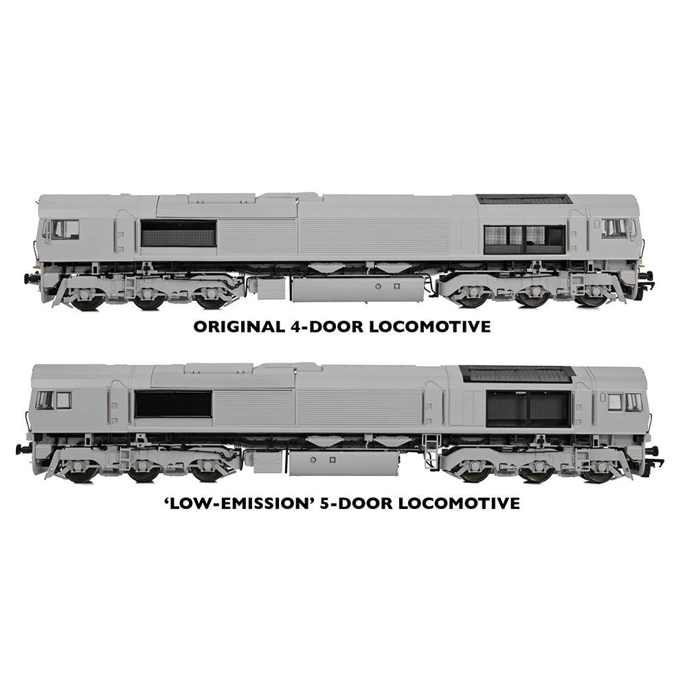 Bachmann Branchline 50-012SF Class 66/6 66601 Freightliner 60 1965-2025 Green
