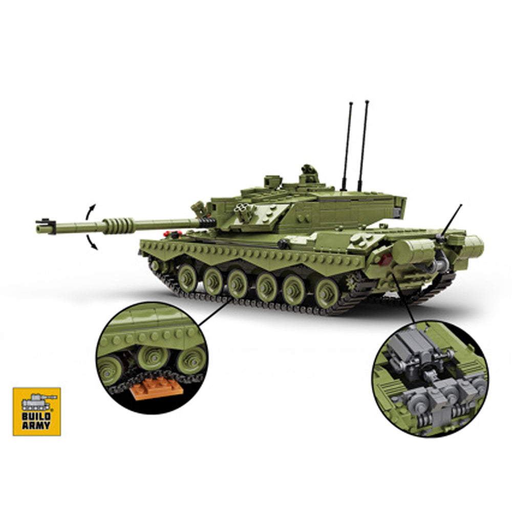 Build Army BM002 Challenger 2 Main Battle Tank 1:33 Brick Model 1350pcs