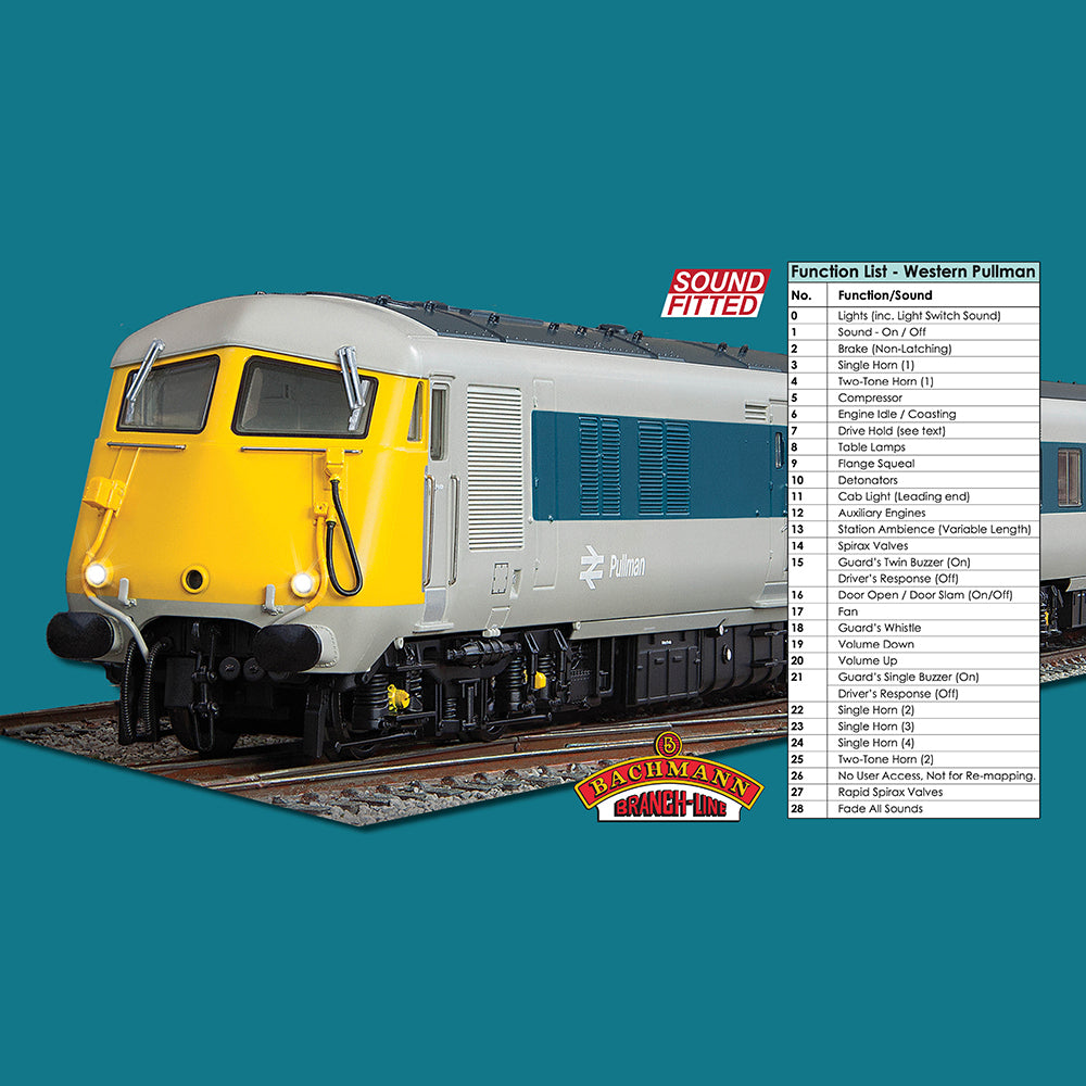 Bachmann Branchline 30-426SF BR Western Pullman 6-Car DEMU SOUND FIT  Train Pack