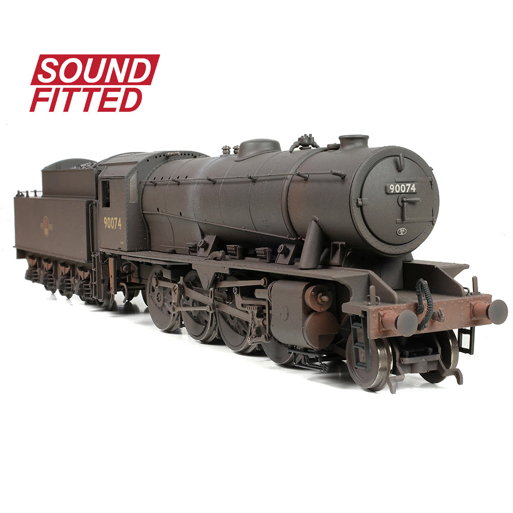 Bachmann Branchline 32-259ASF WD Austerity 90074 BR Black (Late Crest) [W] Loco