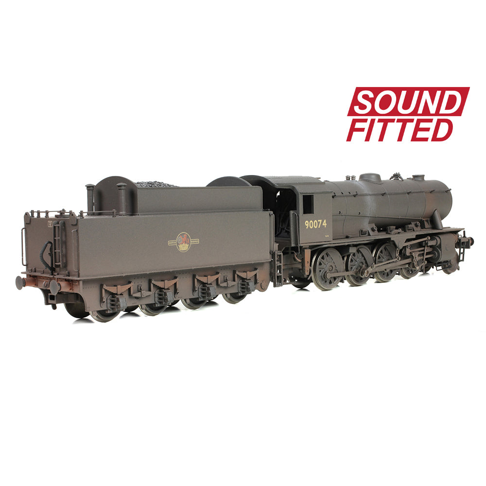 Bachmann Branchline 32-259ASF WD Austerity 90074 BR Black (Late Crest) [W] Loco