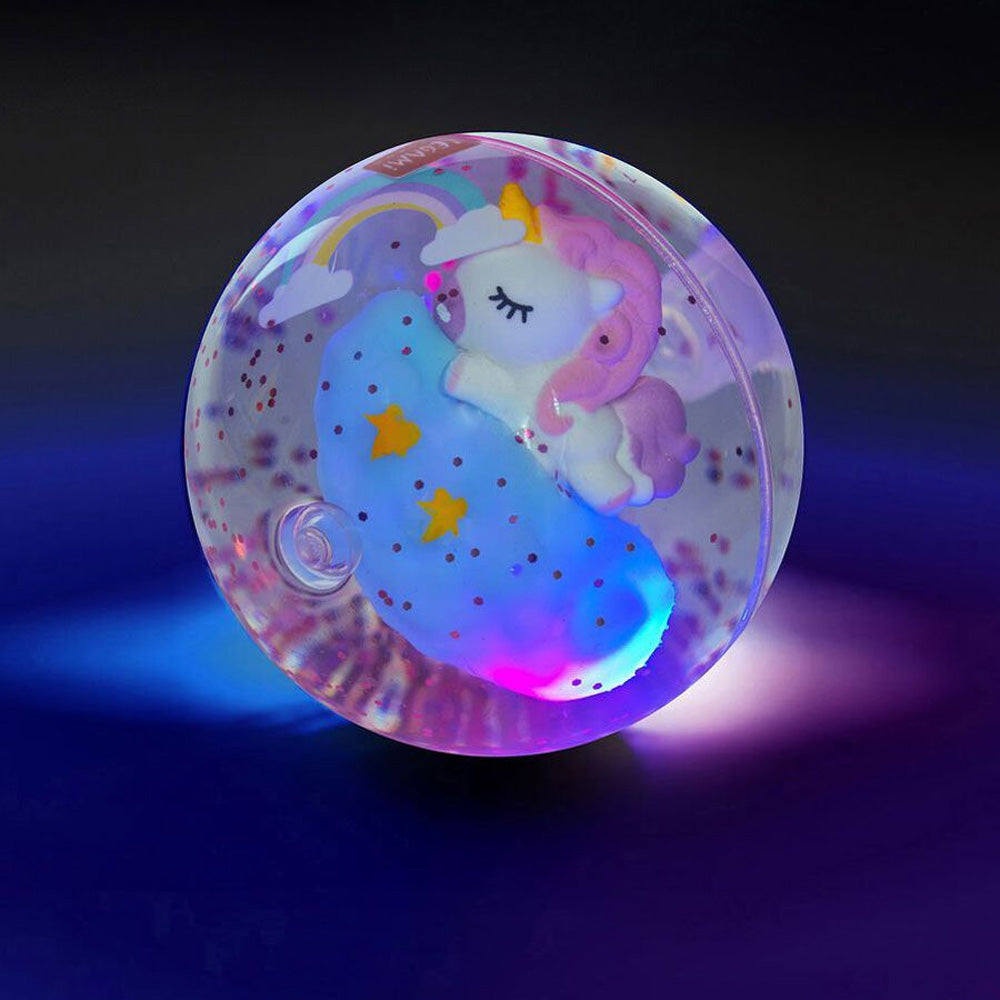 Legami Light-Up Bouncy Ball - Unicorn