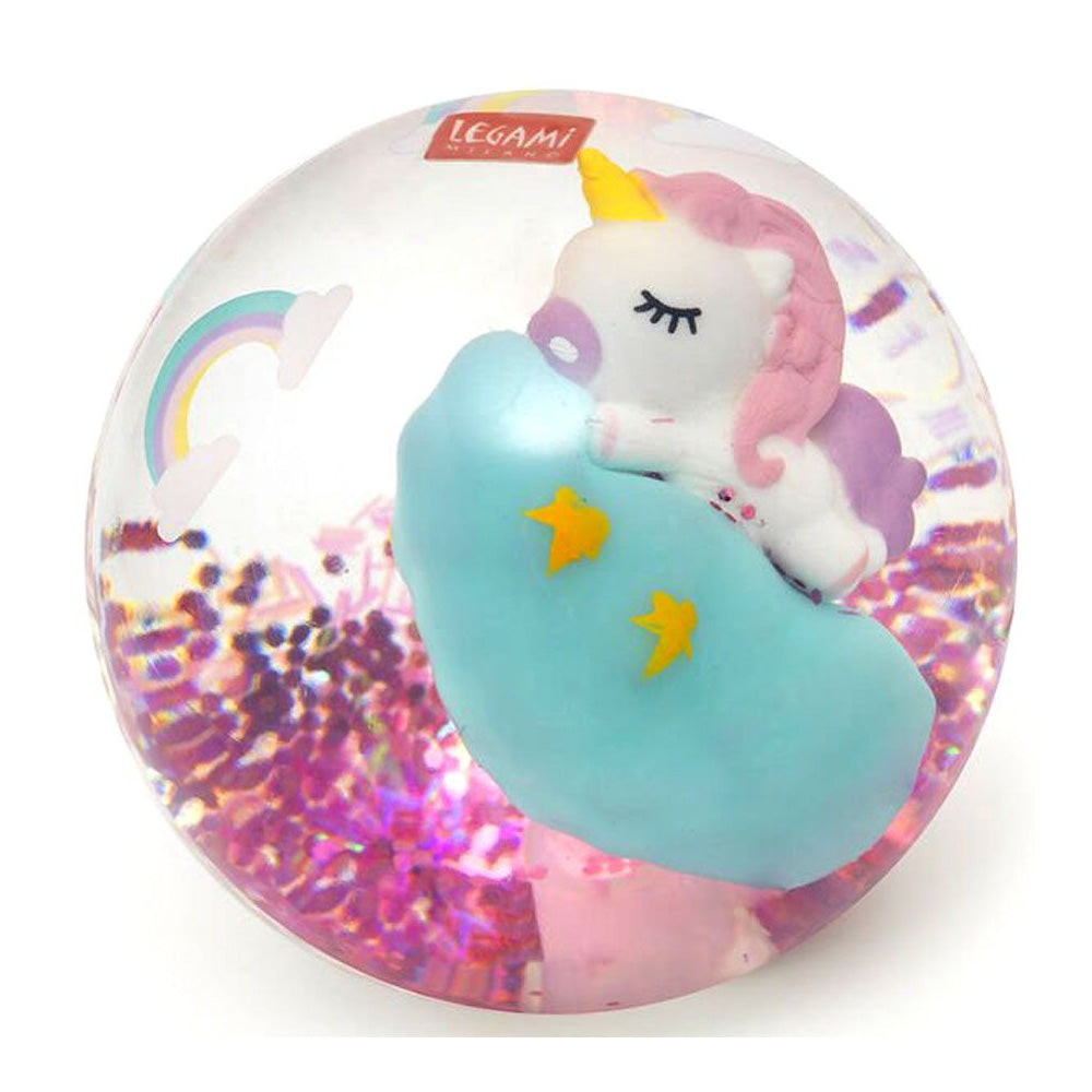 Legami Light-Up Bouncy Ball - Unicorn