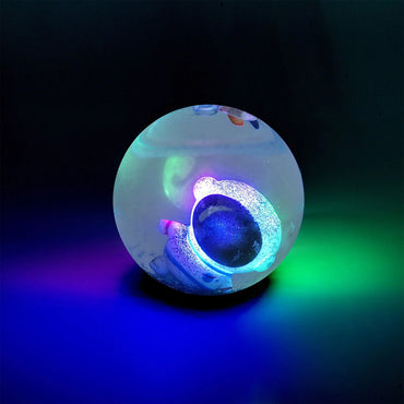 Legami Light-Up Bouncy Ball Toy - Space