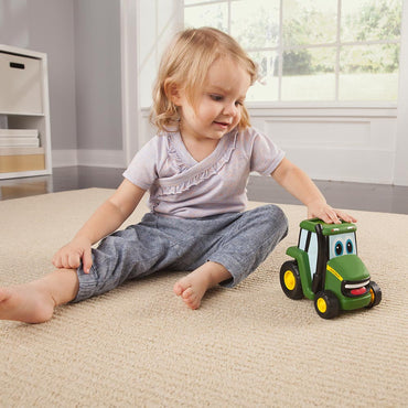 John Deere 42925 Push & Roll Johnny Tractor Plastic John Deere Toy Age 18mths+
