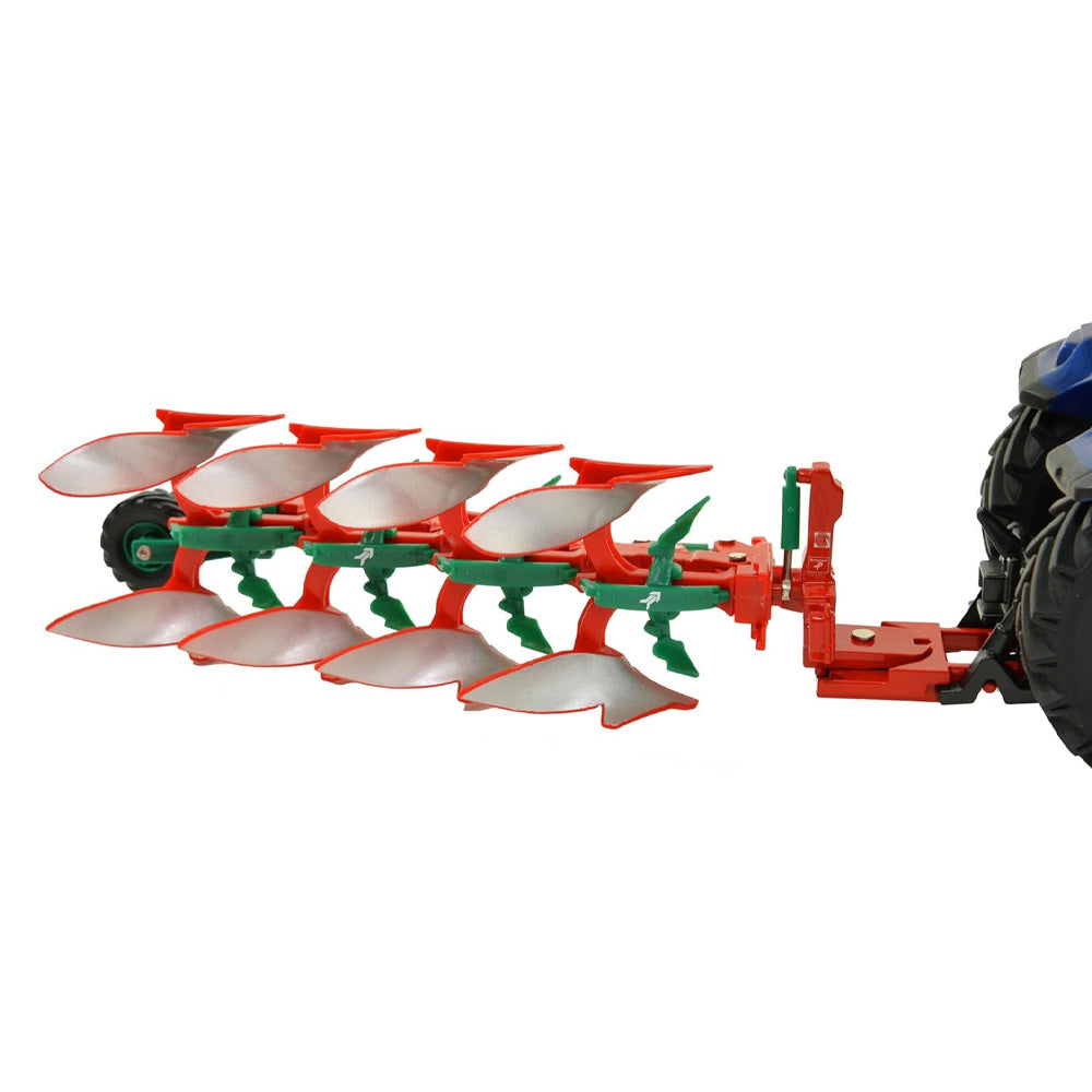 Britains 43344 Kverneland 2300 S Variomat Plough 1:32 Farm Toy