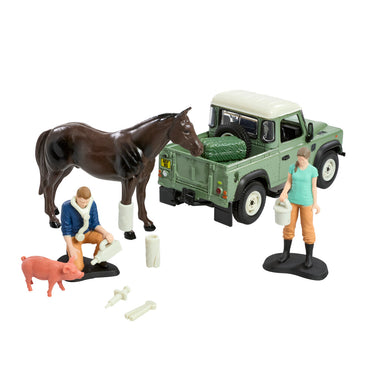 Britains Land Rover Vet Set 1:32 Diecast Farm Toy 43385