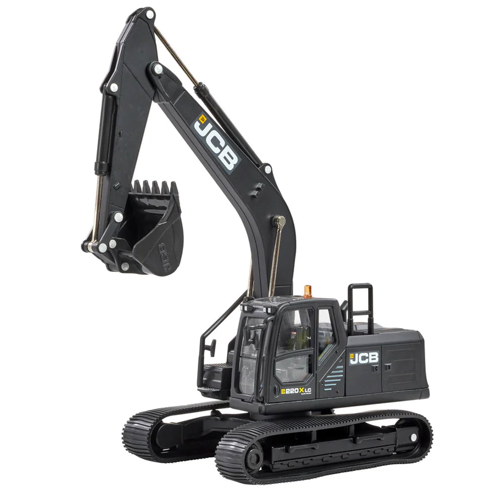 Britains JCB 220X LC Black Limited Edition 1:32 Diecast Farm Toy 43377