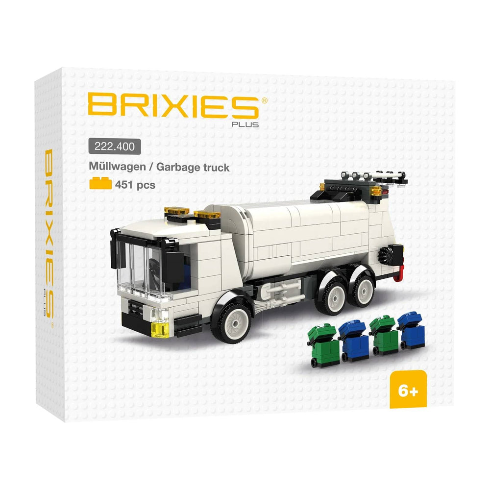 Brixies Plus Rubbish Truck Bin Lorry Brick Model 451pcs 222400