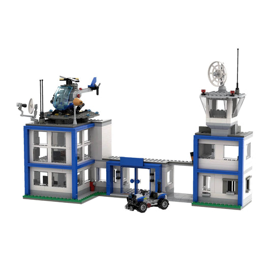 Brixies Plus Police Station Brick Model 822pcs 222403