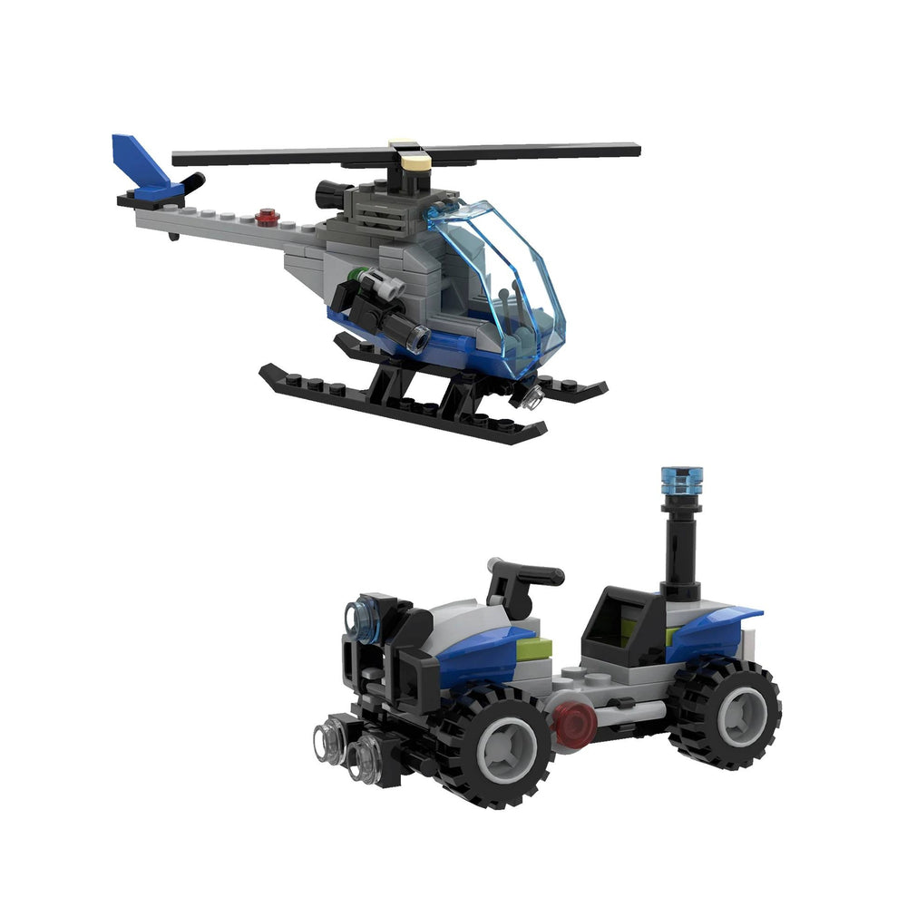 Brixies Plus Police Station Brick Model 822pcs 222403