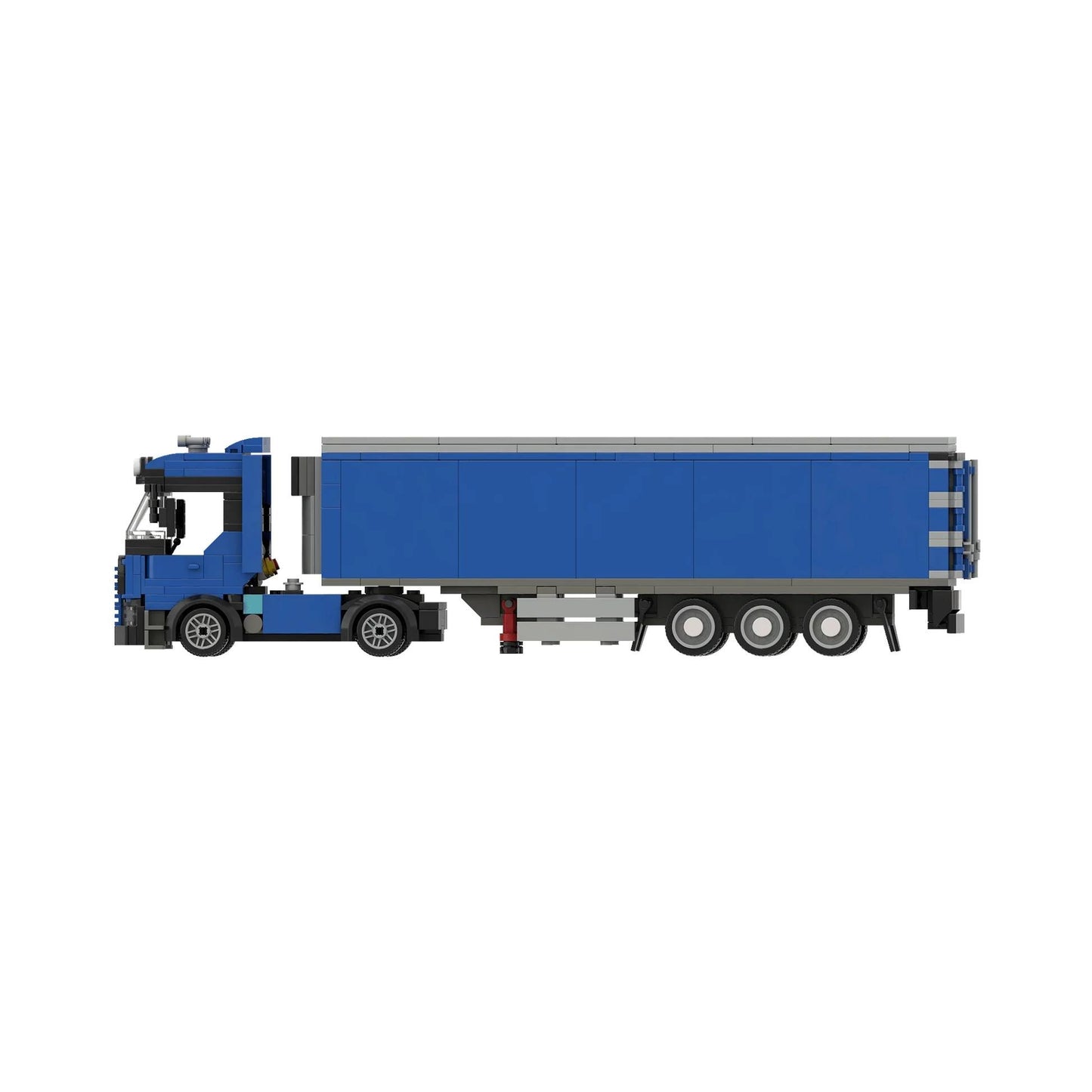 Brixies Plus Truck with Trailer Brick Model 486pcs 222405