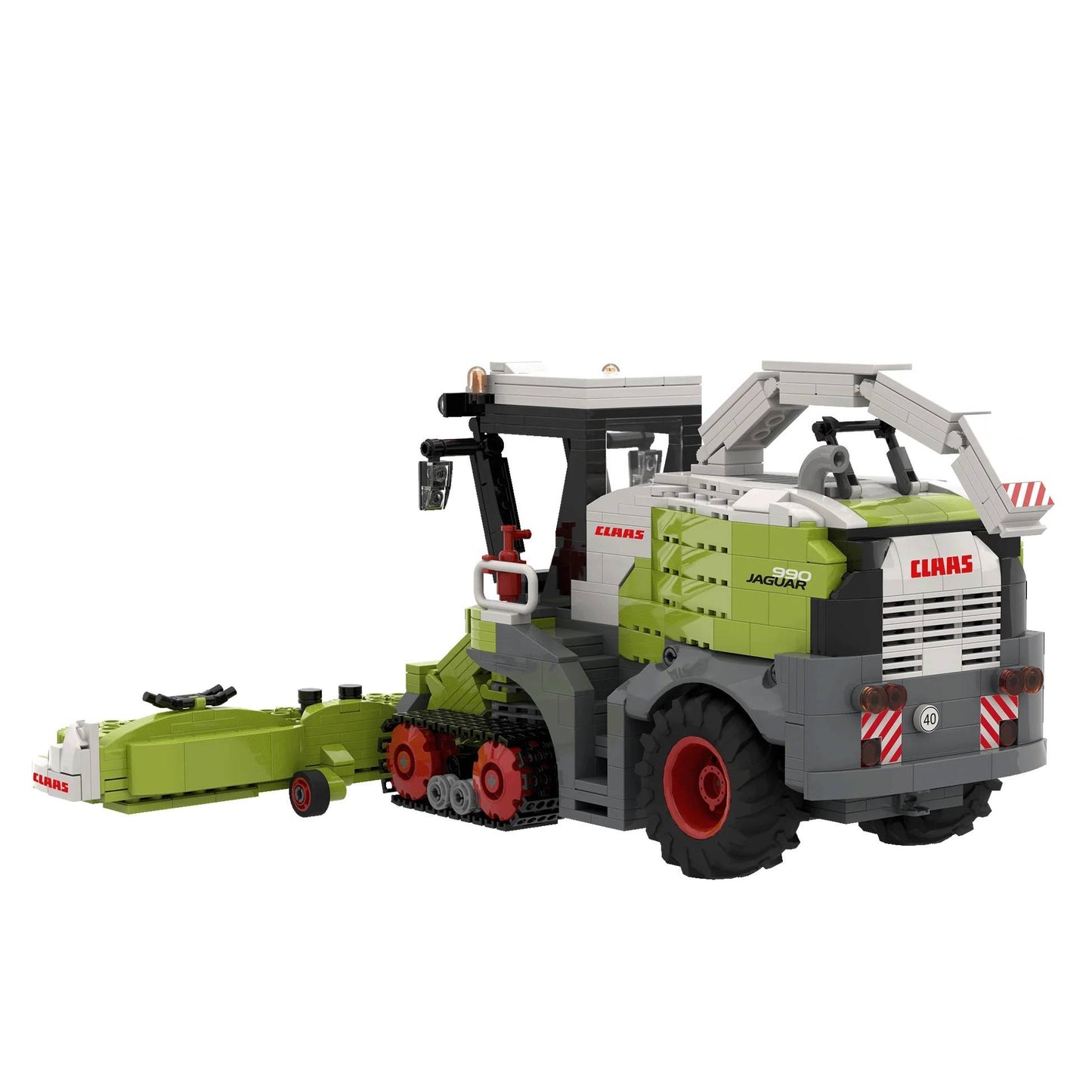Brixies Plus Claas Jaguar 990 TerraTrac Brick Model 973pcs 222733