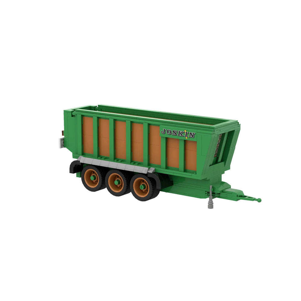 Brixies Plus Joskin Drakkar Loading Wagon Brick Model 423pcs 222779