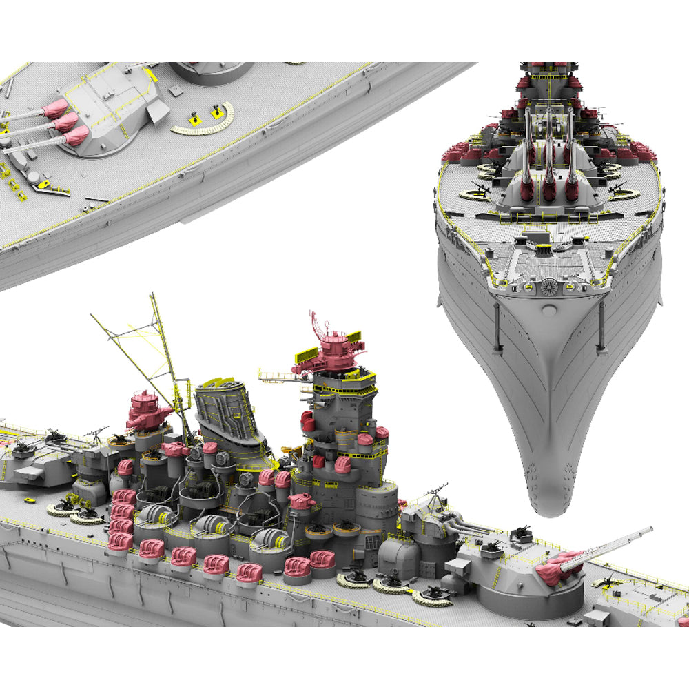 Border Models BS-004 Yamato IJN Battle Ship 1:350 Model Kit