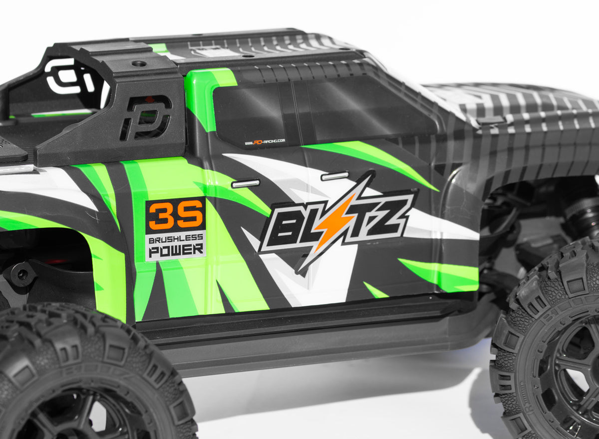 PD Racing Blitz 3S 4WD Brushless RTR 1:10 RC Truck BS951R-G