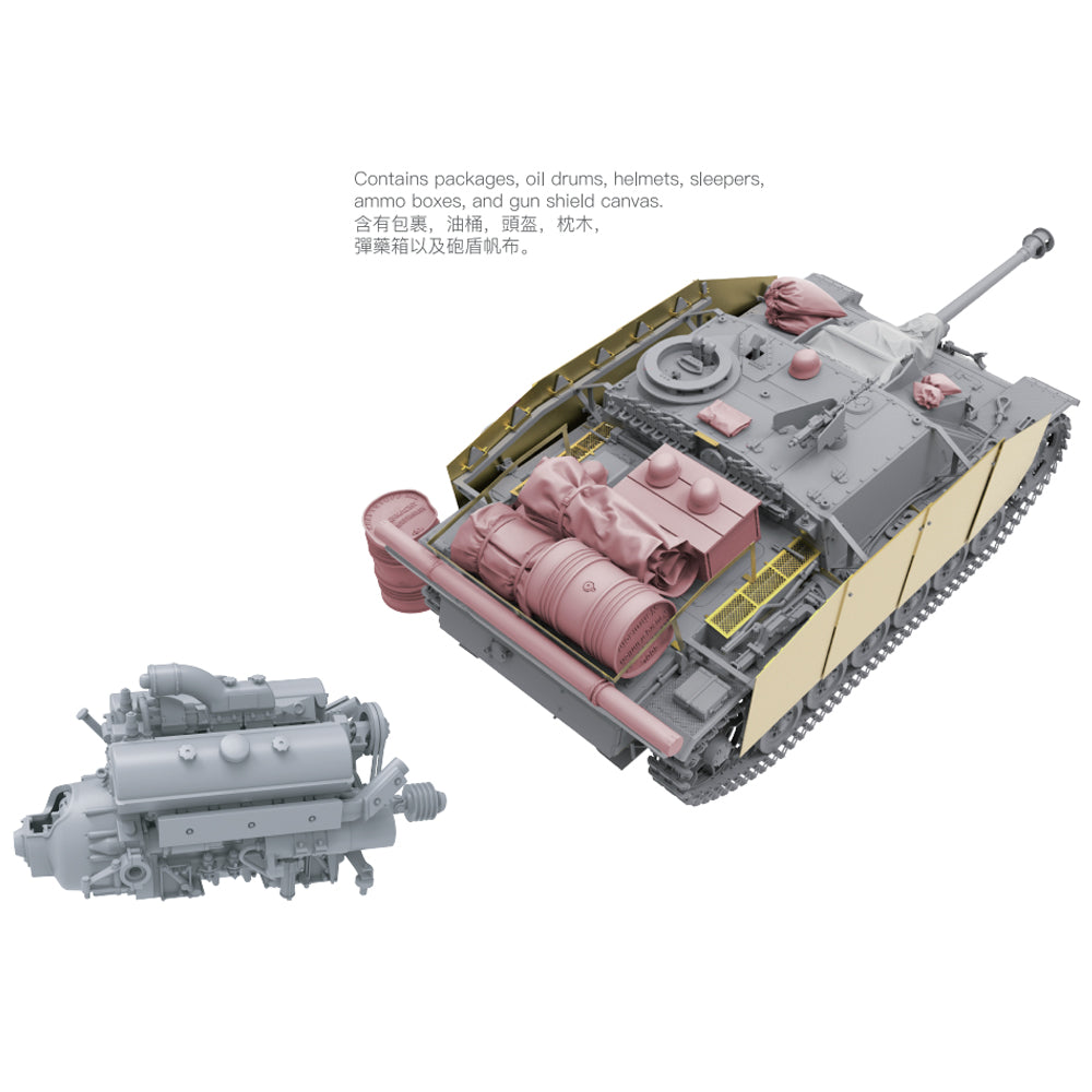 Border Models BT-045 StuH 42 Ausf.G Early w/Full Interior 1:35 Model Kit