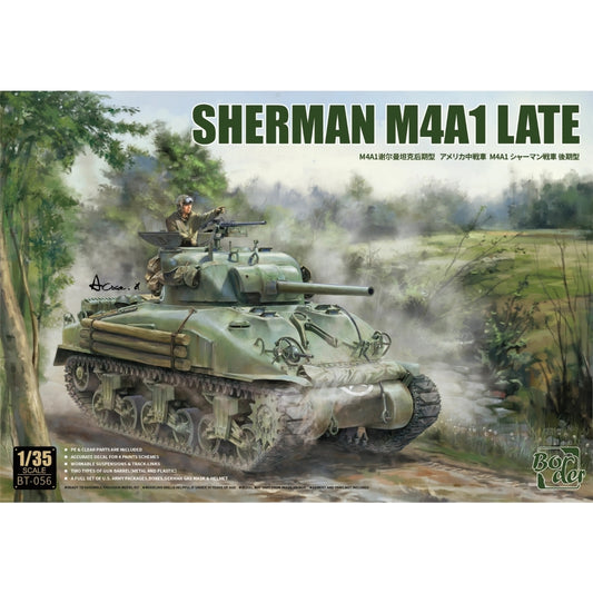 Border Model BT-056 Sherman M4A1 Late 1:35 Model Kit
