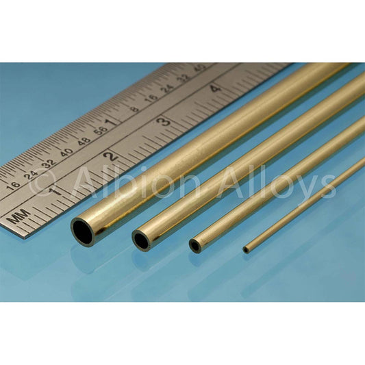 Albion Alloys BT2M Brass Tube 2 x 0.45mm