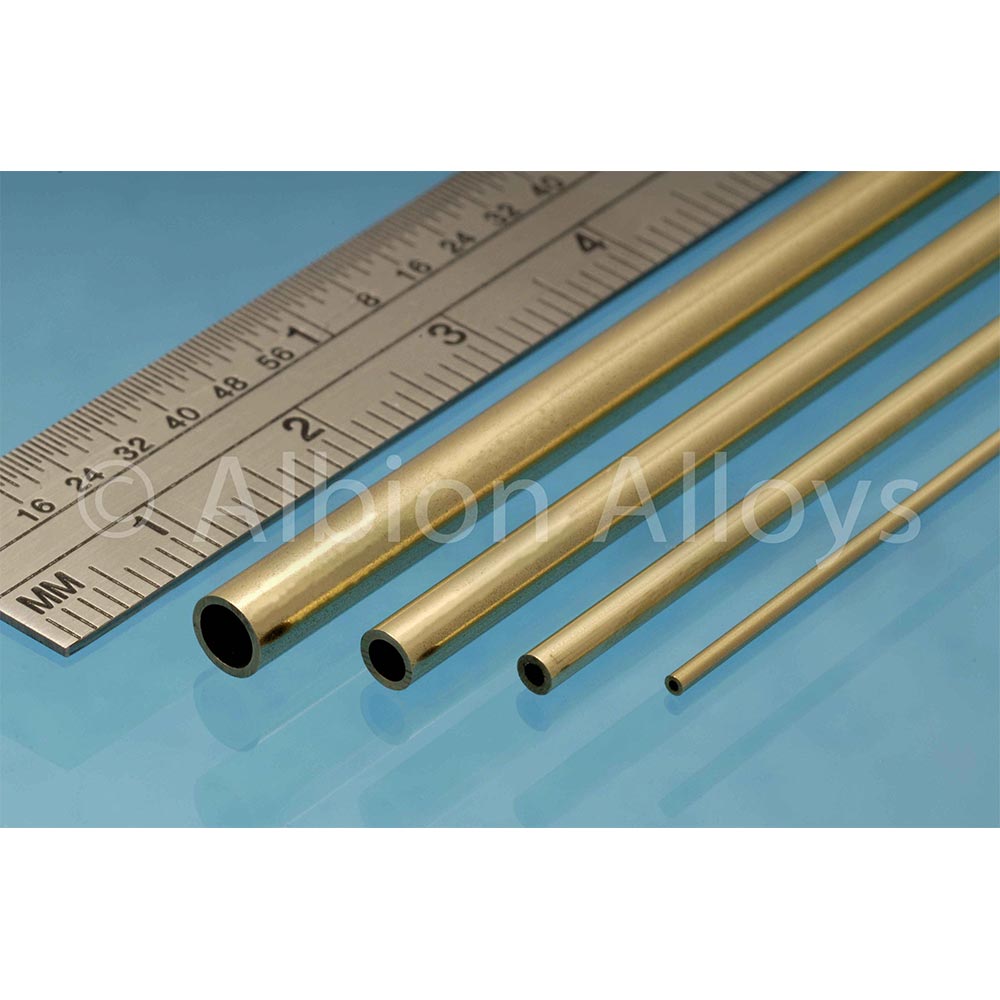 Albion Alloys BT4M Brass Tube 4 x 0.45mm