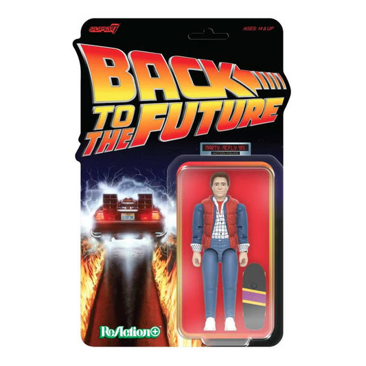 Super7 ReAction+ Back to the Future - 1980s Marty McFly Action Figure