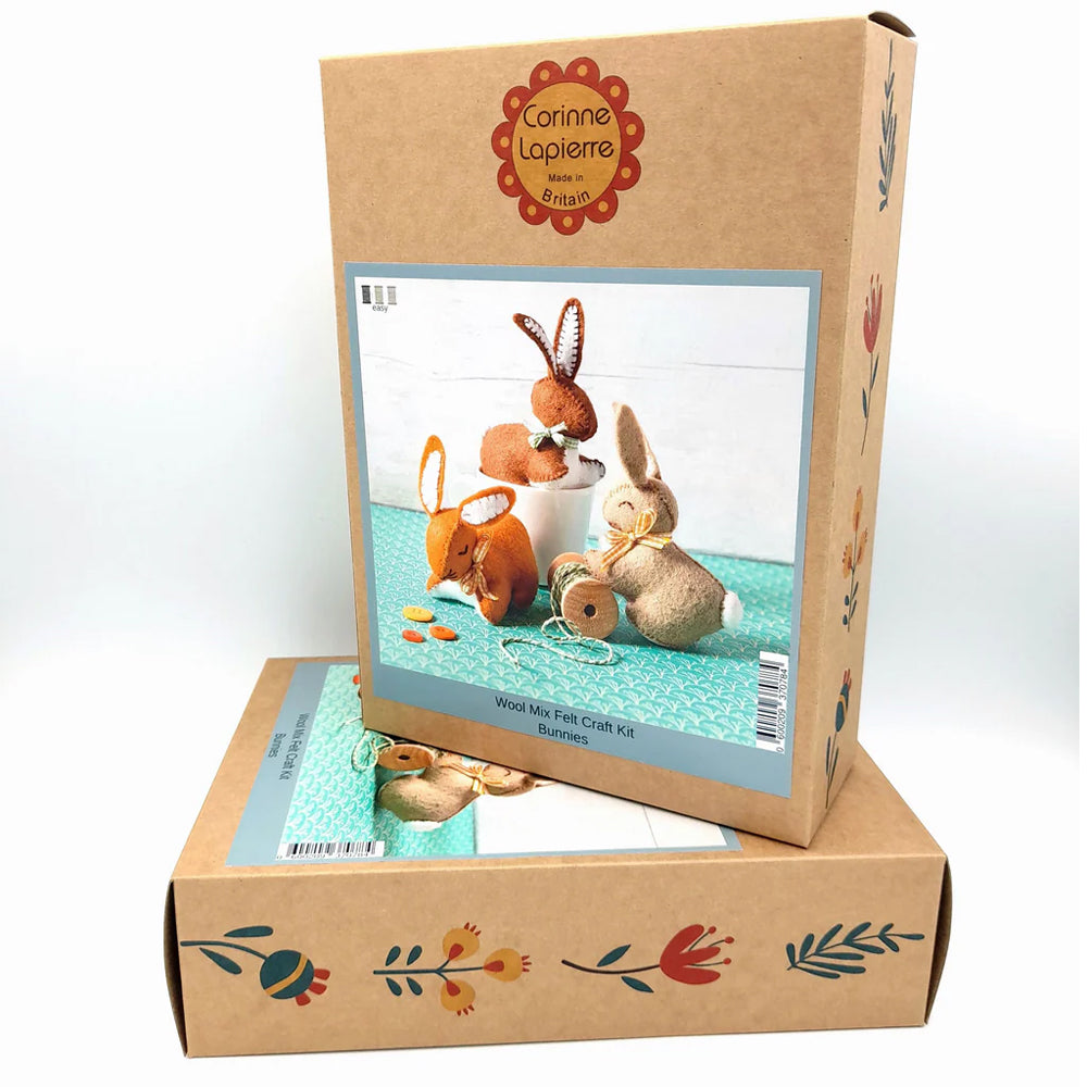 Corinne Lapierre Bunnies Felt Craft Kit