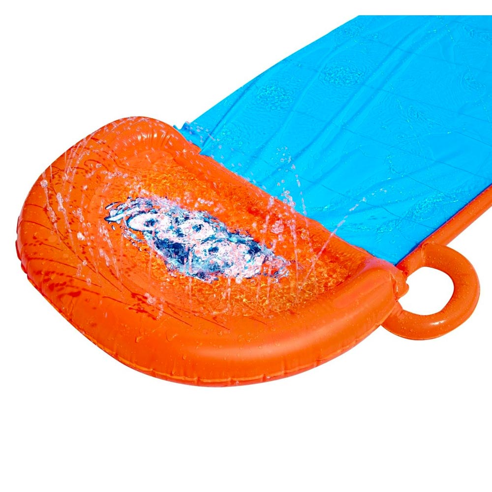 Bestway H2OGO! Single 16ft Water Slide Extra Slippy Built in Sprinklers 52326