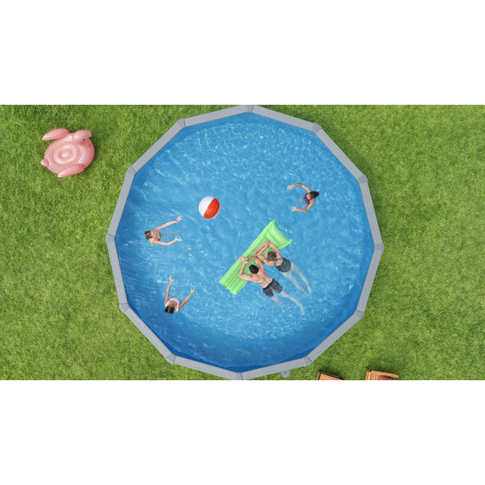 Bestway Hydrium 18ft Round Steel Pool Set