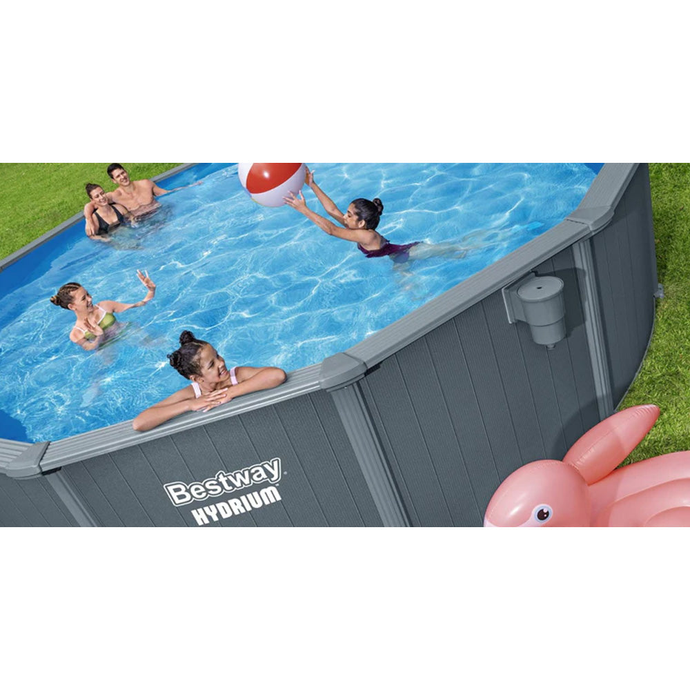 Bestway Hydrium 18ft Round Steel Pool Set