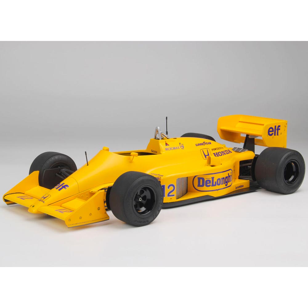 Beemax 12001 1987 Monaco GP Lotus 99T No.12 Ayrton Senna 1:12 Model Car Kit