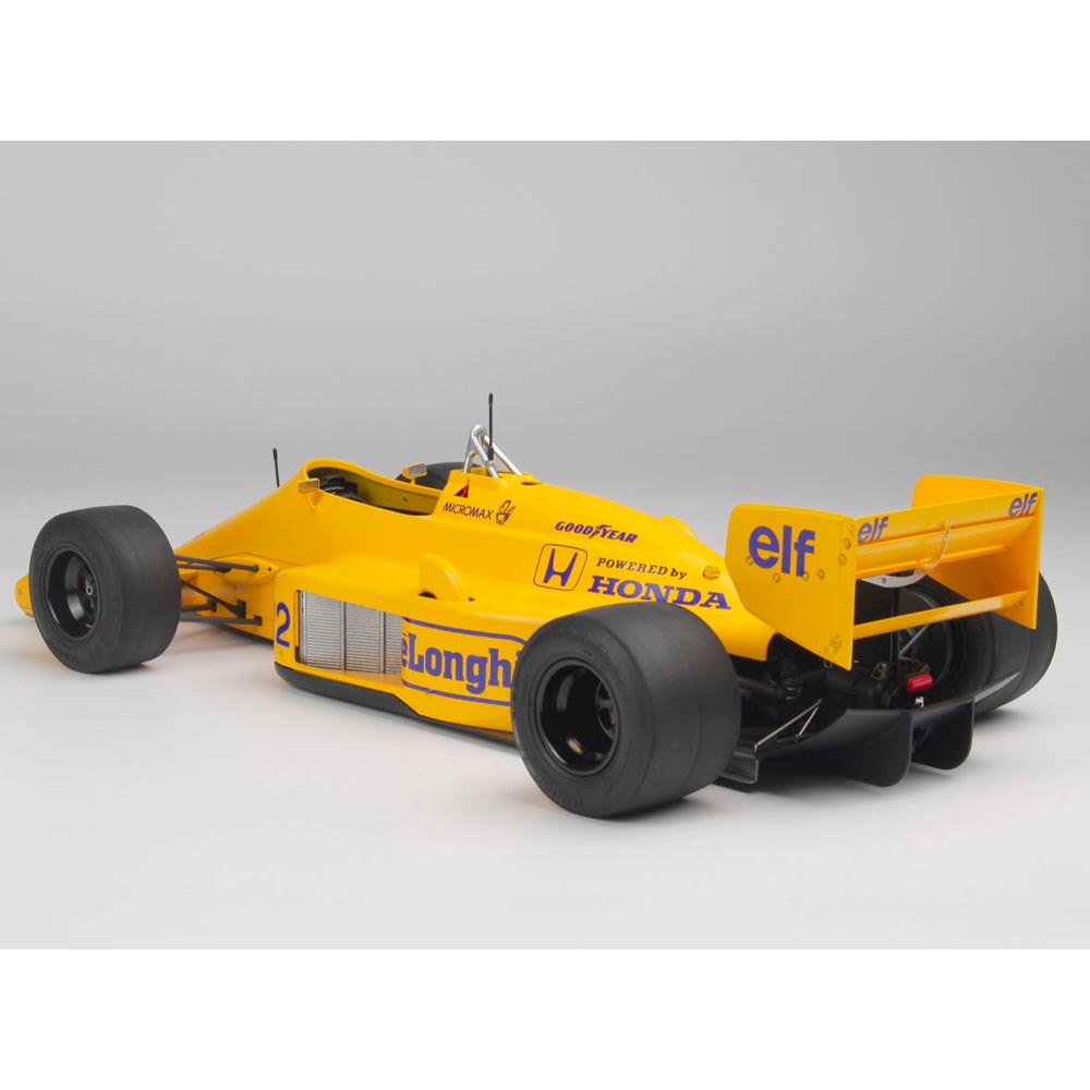 Beemax 12001 1987 Monaco GP Lotus 99T No.12 Ayrton Senna 1:12 Model Car Kit