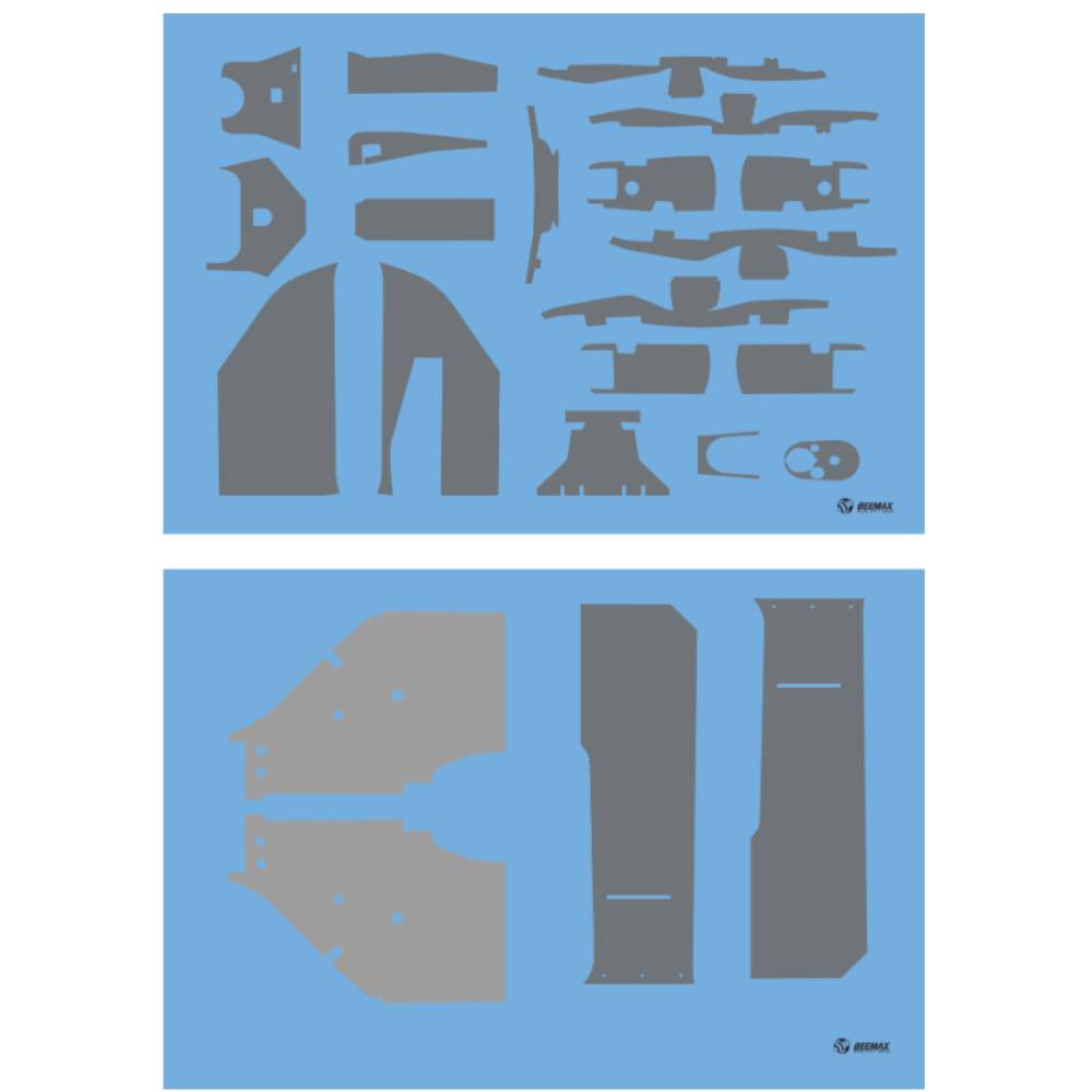 Beemax Detail Parts Set for Beemax 12002 McLaren MP4/4 Model Kit