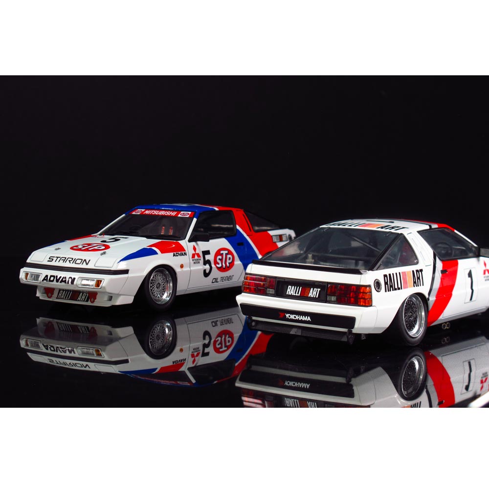 Beemax Mitsubishi  Starion STP Gr.A '87 2in1 1:24 Model Kit 24023