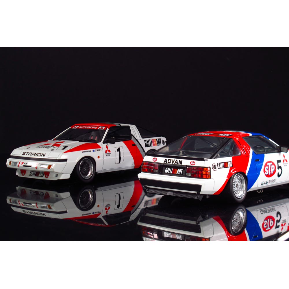 Beemax Mitsubishi  Starion STP Gr.A '87 2in1 1:24 Model Kit 24023