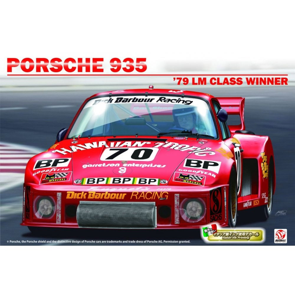 Beemax 24036 Porsche 935 Turbo 1979 Lemans Class Winner #70 1:24 Model Kit