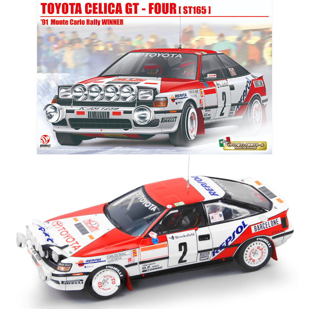 Beemax 24044 Toyota Celica GT-Four ST-165 1991  1:24 Model Kit