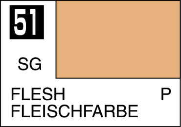 Mr. Hobby Mr. Colour - 051 - Flesh 10ml Acrylic Model Paint