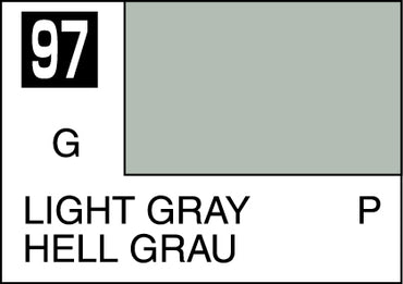 Mr. Hobby Mr. Colour - 097 - Light Gray 10ml Acrylic Model Paint