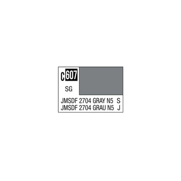 Mr. Hobby Mr. Colour - 607 - JMSDF 2704 Gray N5 10ml Acrylic Model Paint