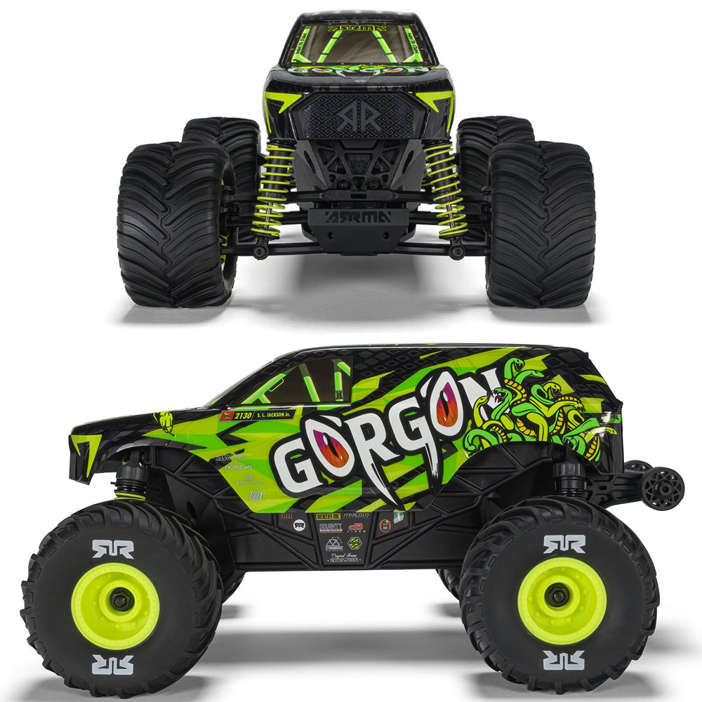 Arrma Gorgon Grom 4X4 2S RTR 1:16 RC Monster Truck - Yellow