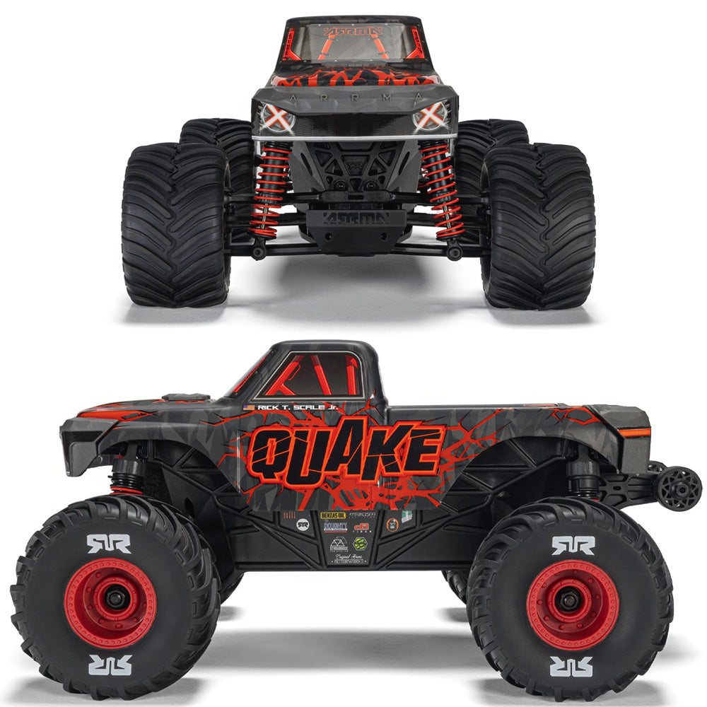 Arrma Quake Grom 4X4 2S RTR 1:16 RC Monster Truck - Red