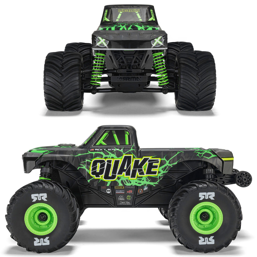 Arrma Quake Grom 4X4 2S RTR 1:16 RC Monster Truck - Green
