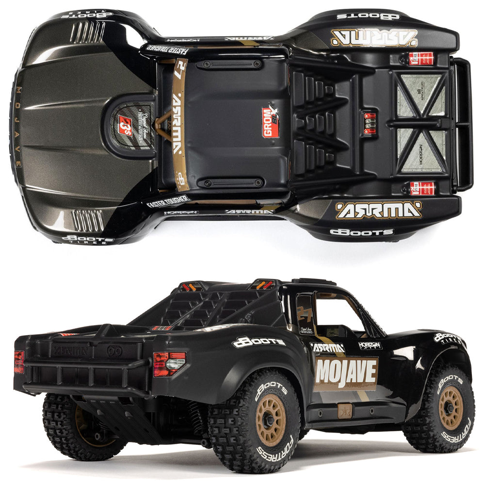 Arrma Mojave GROM 223S BLX 4X4 2S/3S 1:18 RTR Truck - Black