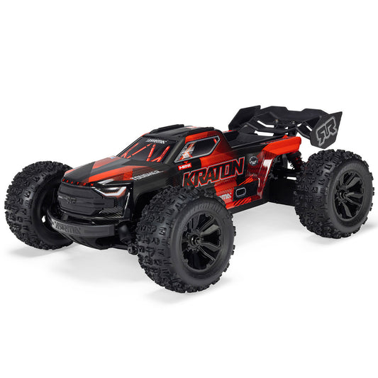 Arrma Mini Kraton 3S DSC 4x4 1:16 RTR RC Truck - Black/Red