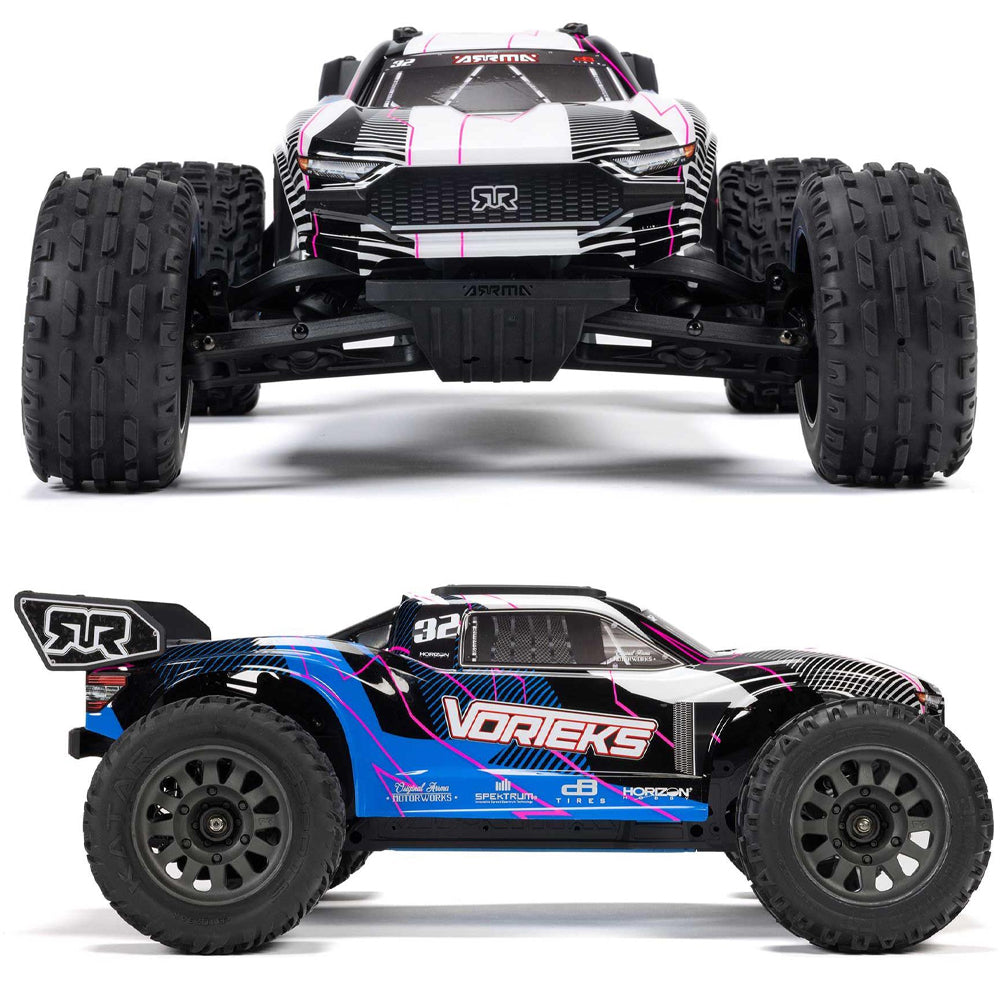 Arrma Vorteks MEGA 550 2WD 1:10 RTR RC Stadium Truck - Blue