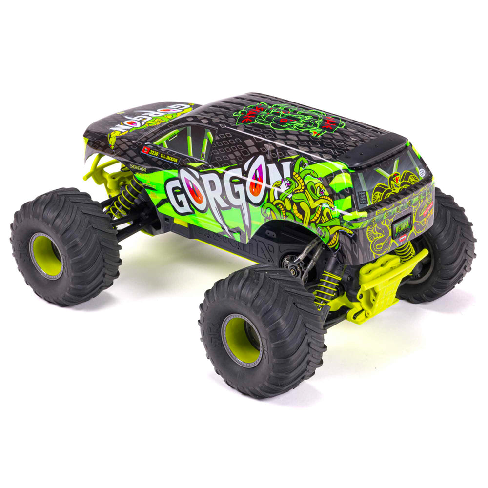 Arrma Gorgon 2WD Monster Truck 1:10 RTR RC Car - Yellow ARA3230ST1