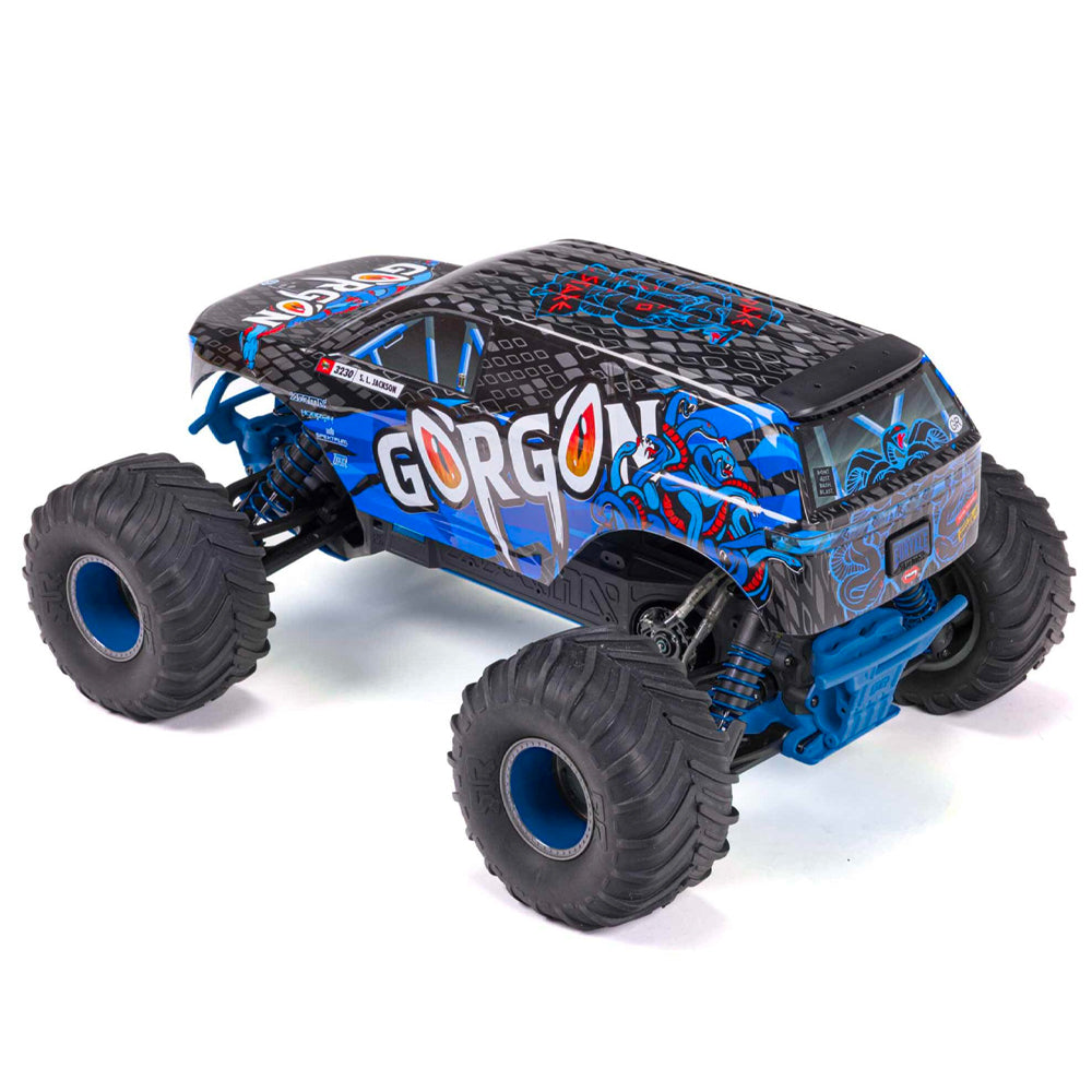 Arrma Gorgon 2WD Monster Truck 1:10 RTR RC Car - Blue ARA3230T1